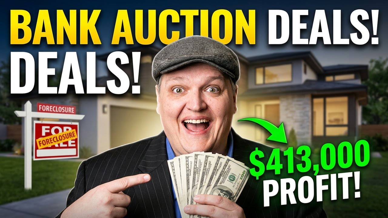 Find Amazing Deals at Bank Auctions!
