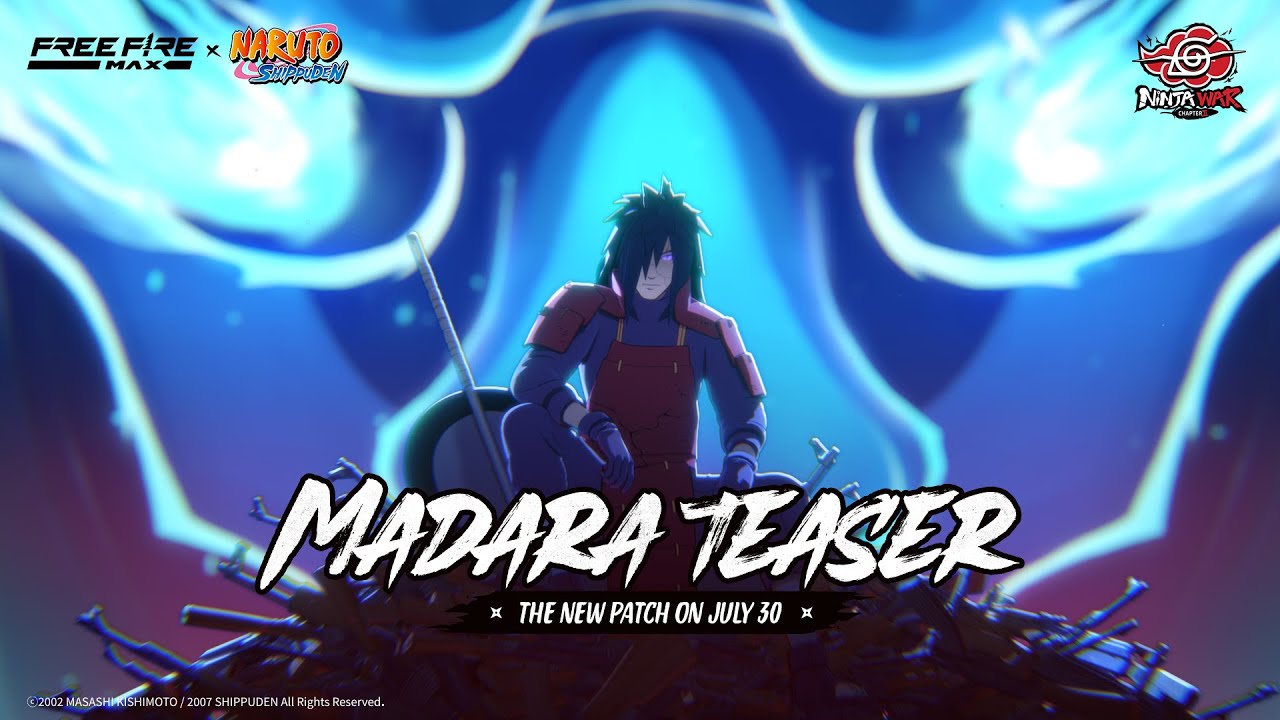 Madara Teaser | The Strongest Shinobi | Free Fire MAX x NARUTO SHIPPUDEN | Free Fire MAX Official
