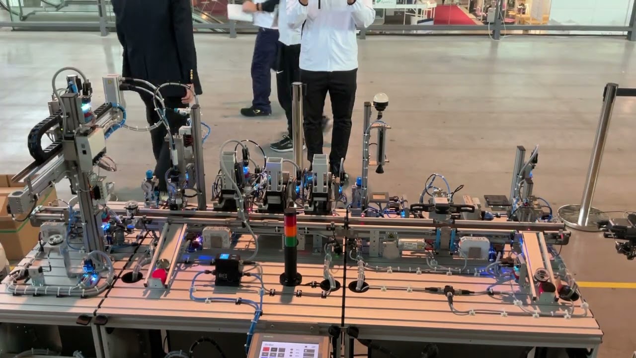 Festo MPS_WorldSkills Competition 2022 Special Edition in Stuttgart_Mechatronics Trade