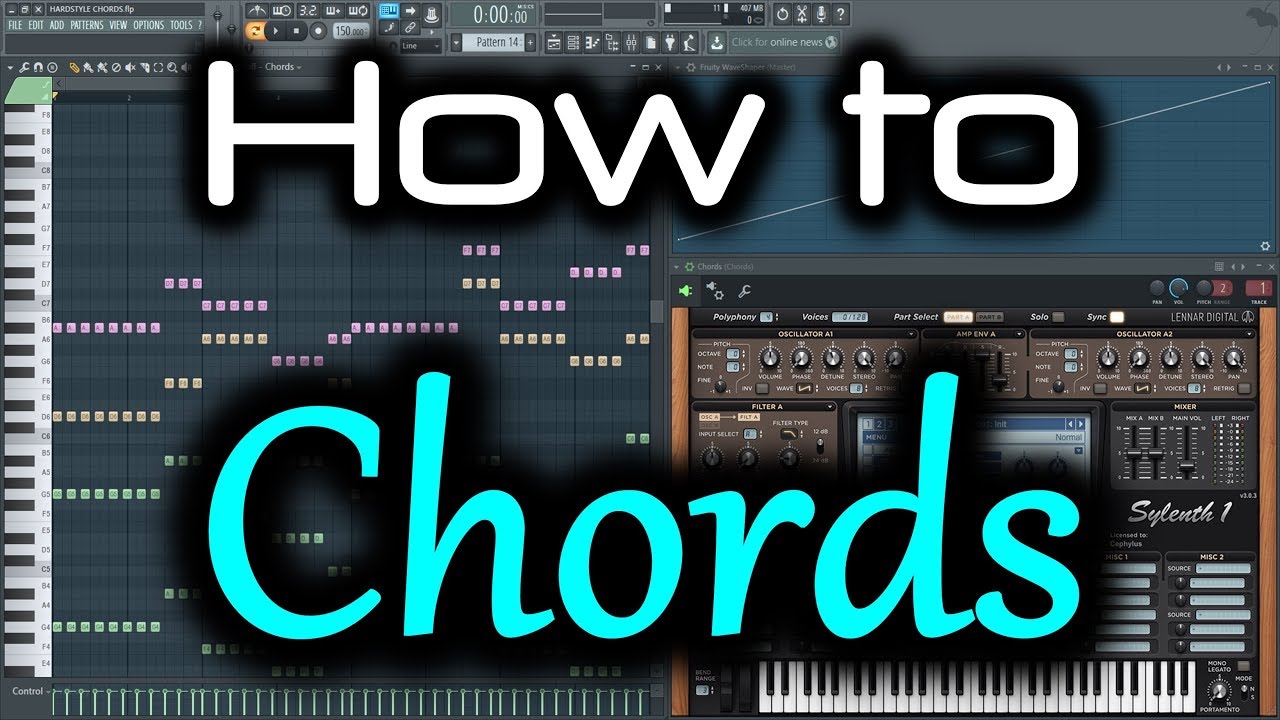HARDSTYLE CHORDS | How to Make Chords in FL Studio | Chord Progression Tutorial (for Your Melody)