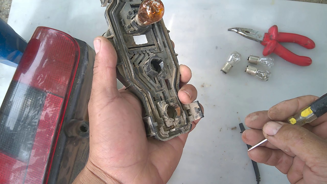 REPARACIÓN de luces TRASERAS CITROEN Berlingo