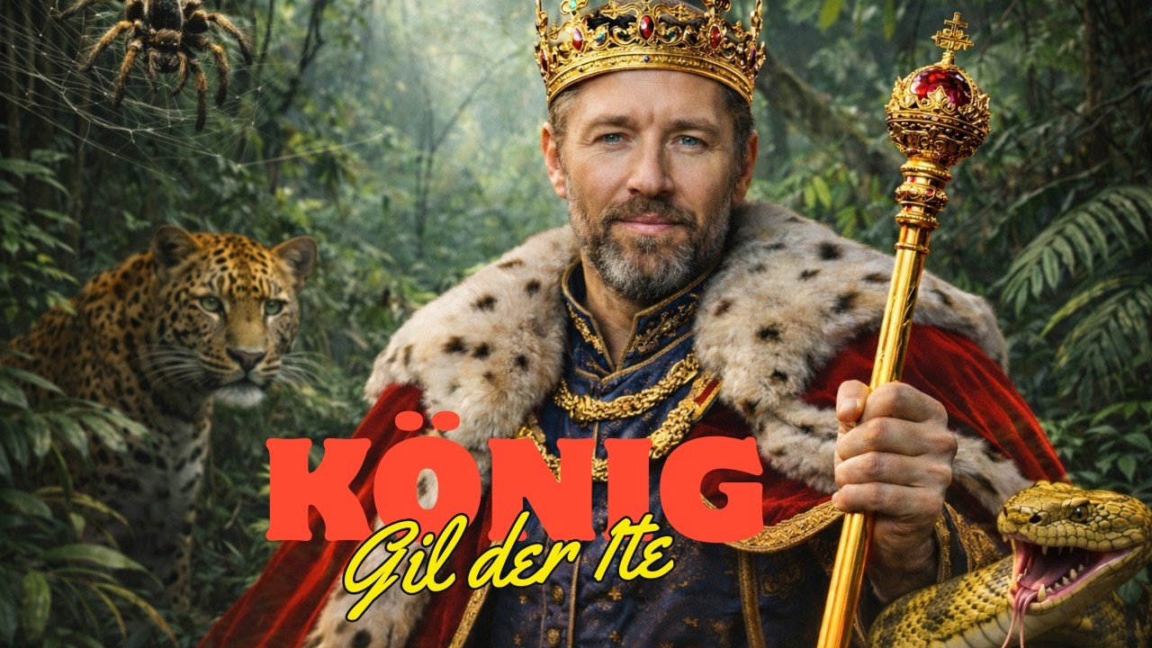 DSCHUNGELCAMP is over, König ist ... GIL OFARIM