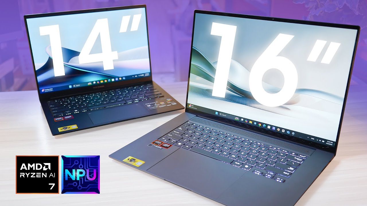 រឹតតែស្ដើង រឹតតែលឿន ថ្មកាន់បានរឹតតែយូរ | ASUS Zenbook S16 & Zenbook 14