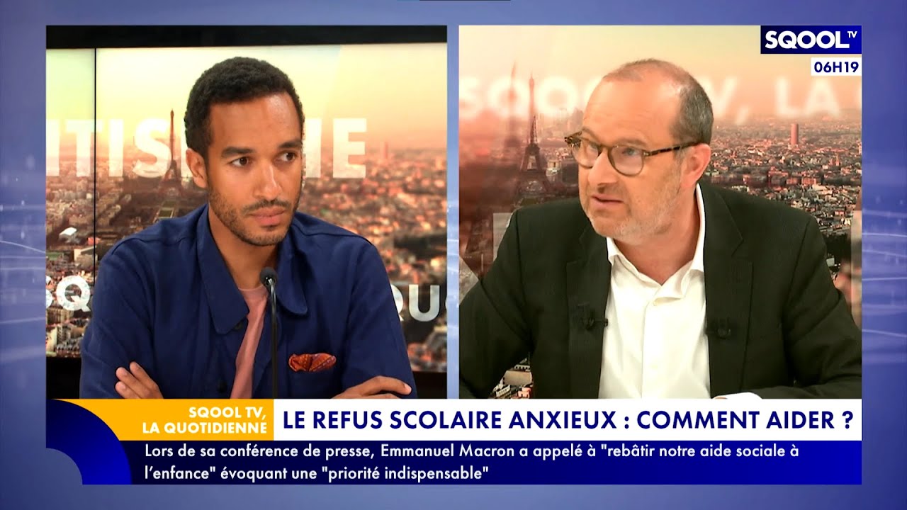 La Quotidienne (13/06/2024) - Refus scolaire anxieux : comment aider les jeunes ?