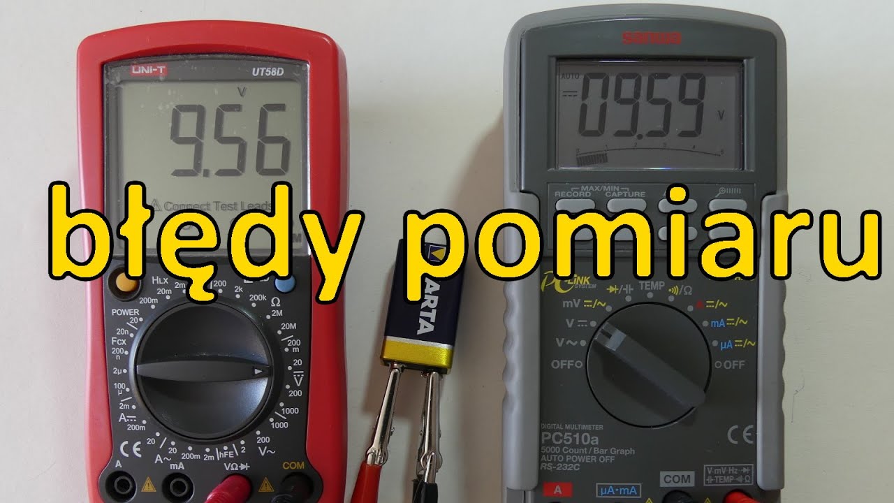 Błędy pomiaru - #38 edu elektroda.pl