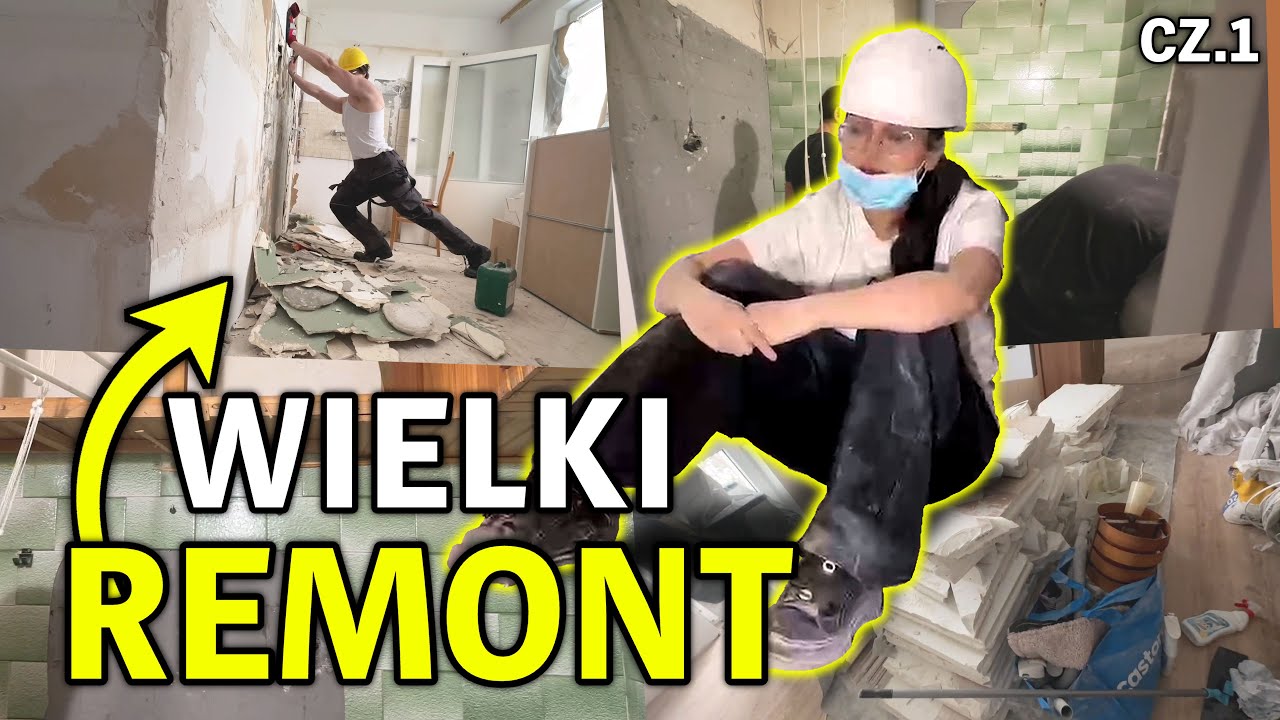 WIELKI REMONT MOJEGO NOWEGO DOMU 🤯 w/ Ortis Bagietson (cz.1)