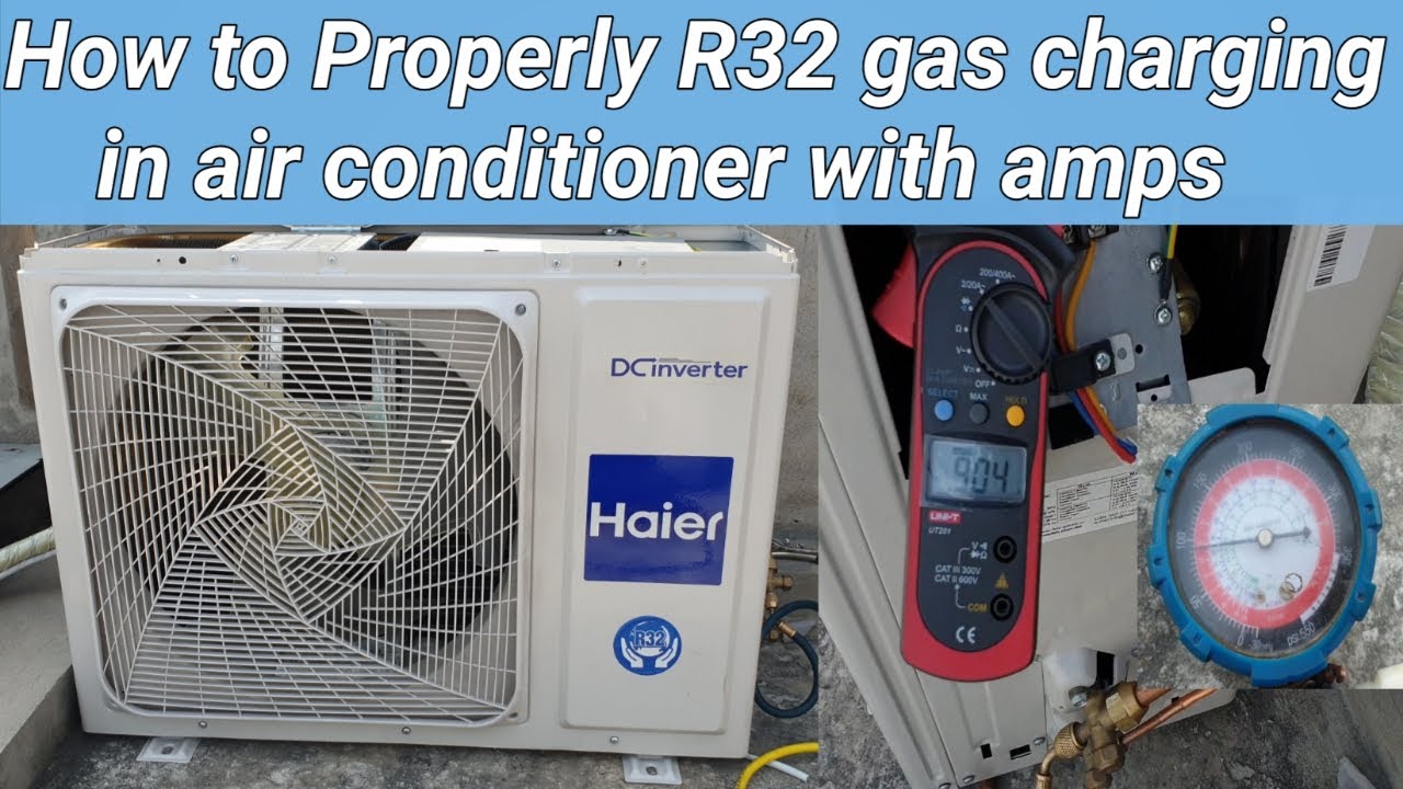 How to properly Gas Charging R32 in inverter Air Conditioner In Urdu/Hindi