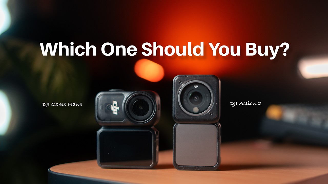 Что выбрать? DJI Osmo Nano против DJI Action 2