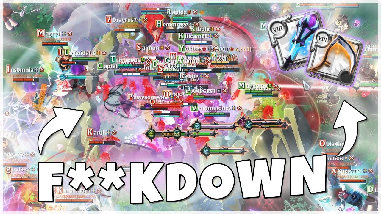 BIIIIIIG F**KDOWN !! | EU SERVER | MASS | EQMS | Albion Online ZVZ