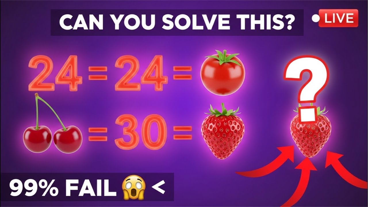 Test Your Brain LIVE! Can You Find The Answer?
