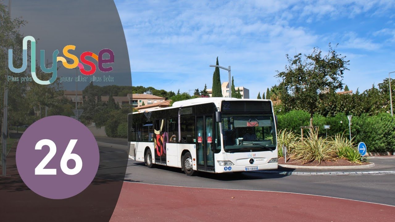 (Trajet à Bord) Ligne 26 - Les Vigneros - PEM Martigues - Citaro Facelift K - Ulysse