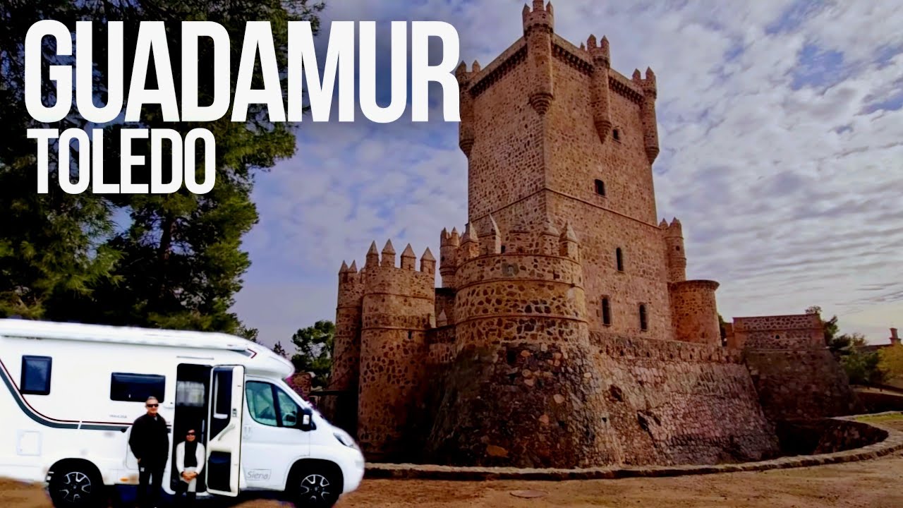 🛑 GUÍA DE VIAJE por GUADAMUR Toledo‼️CASTILLO DE PELÍCULA‼️ Qué Ver🍿 👉Dónde aparcar la AUTOCARAVANA
