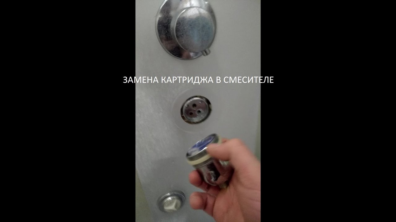 Как  заменить картридж в смесителе, китайской душевой кабине | МатвеевAV