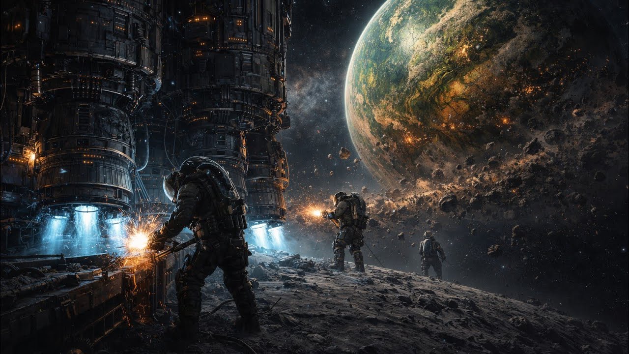 Люди сбросили Луну на живую планету | Эпичная HFY Sci-Fi История