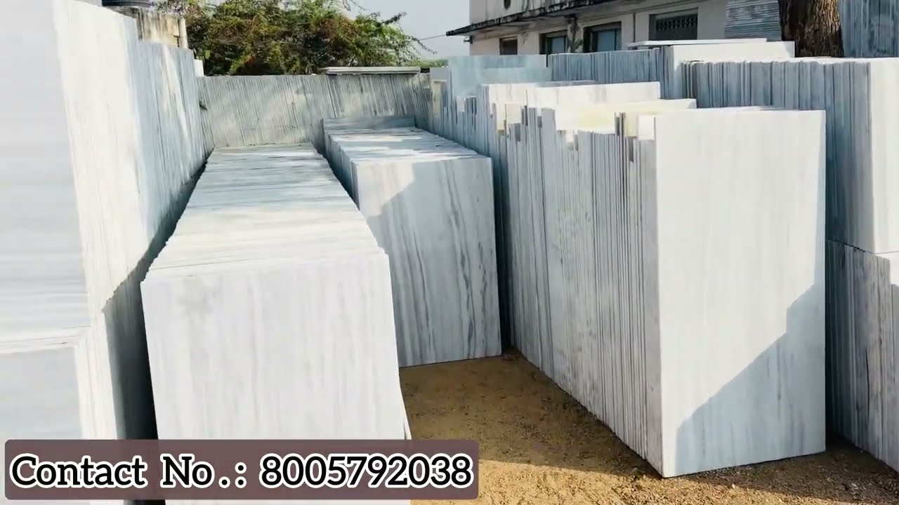 Makrana White Chak During Marble | Flooring Design | ☎️8005792038. Makrana Marble | Albeta Marble | 