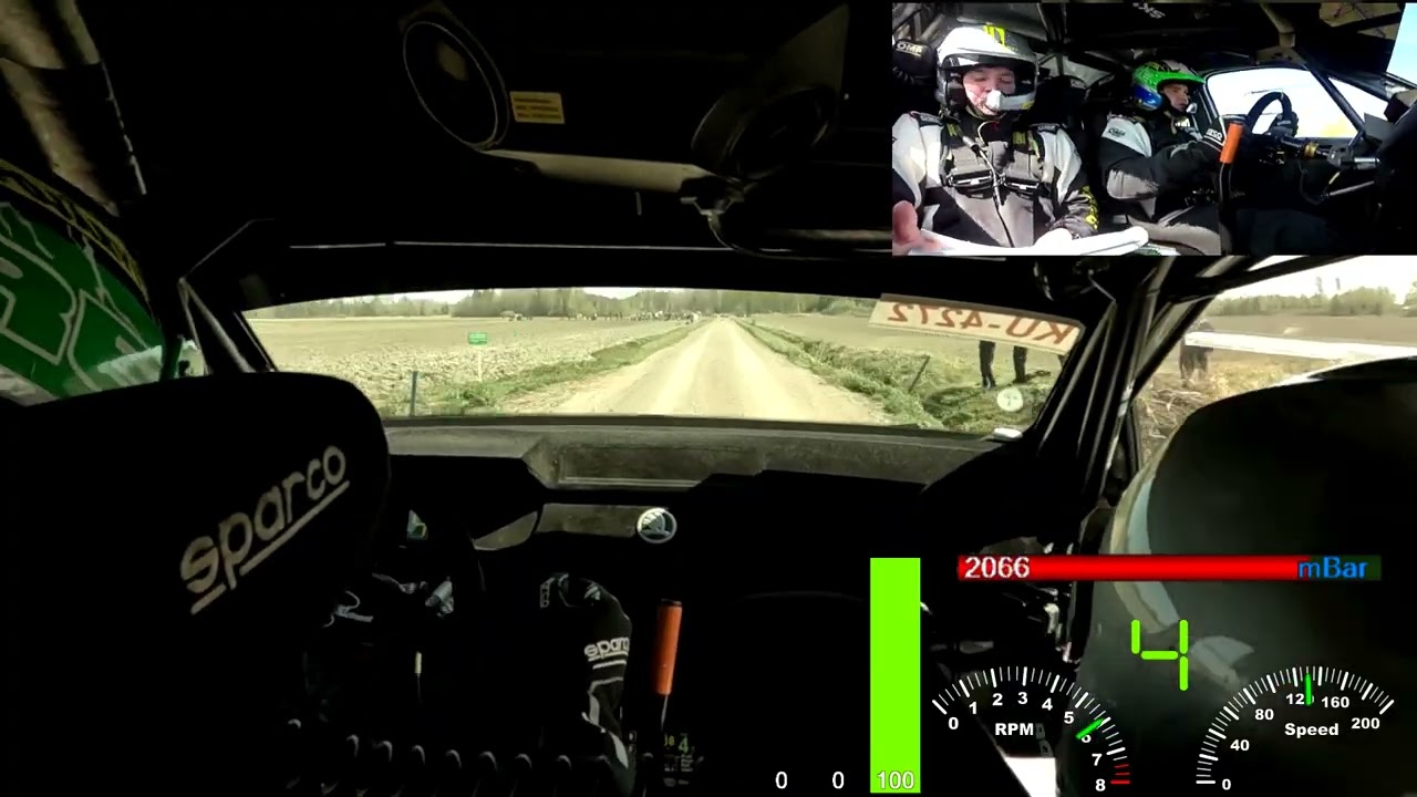 SM Pohjanmaa Ralli 2023 - SS3 Palonkylä 9,54km - Anssi Rytkönen