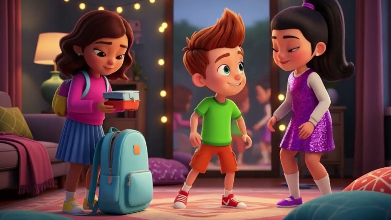 Building a Giant Fort and Going to School 🏰🏫 | Learn Creativity and School Fun for Kids |