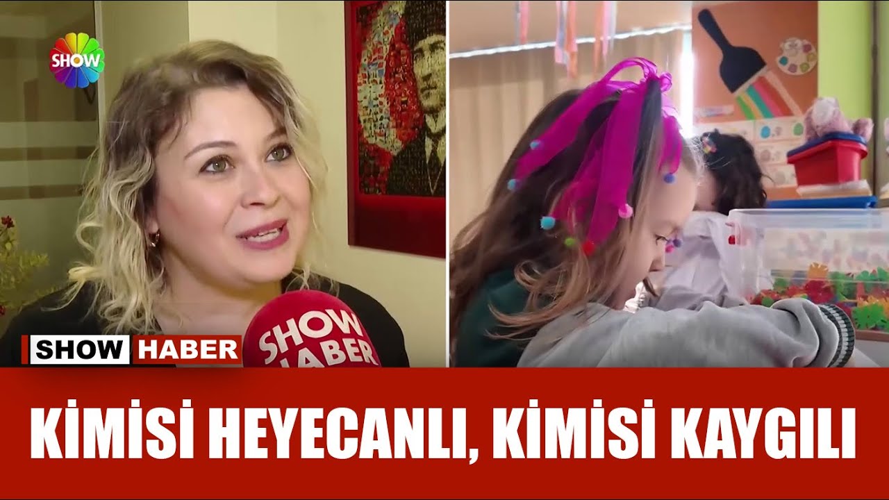 Şimdi okullu olduk, sınıfları doldurduk