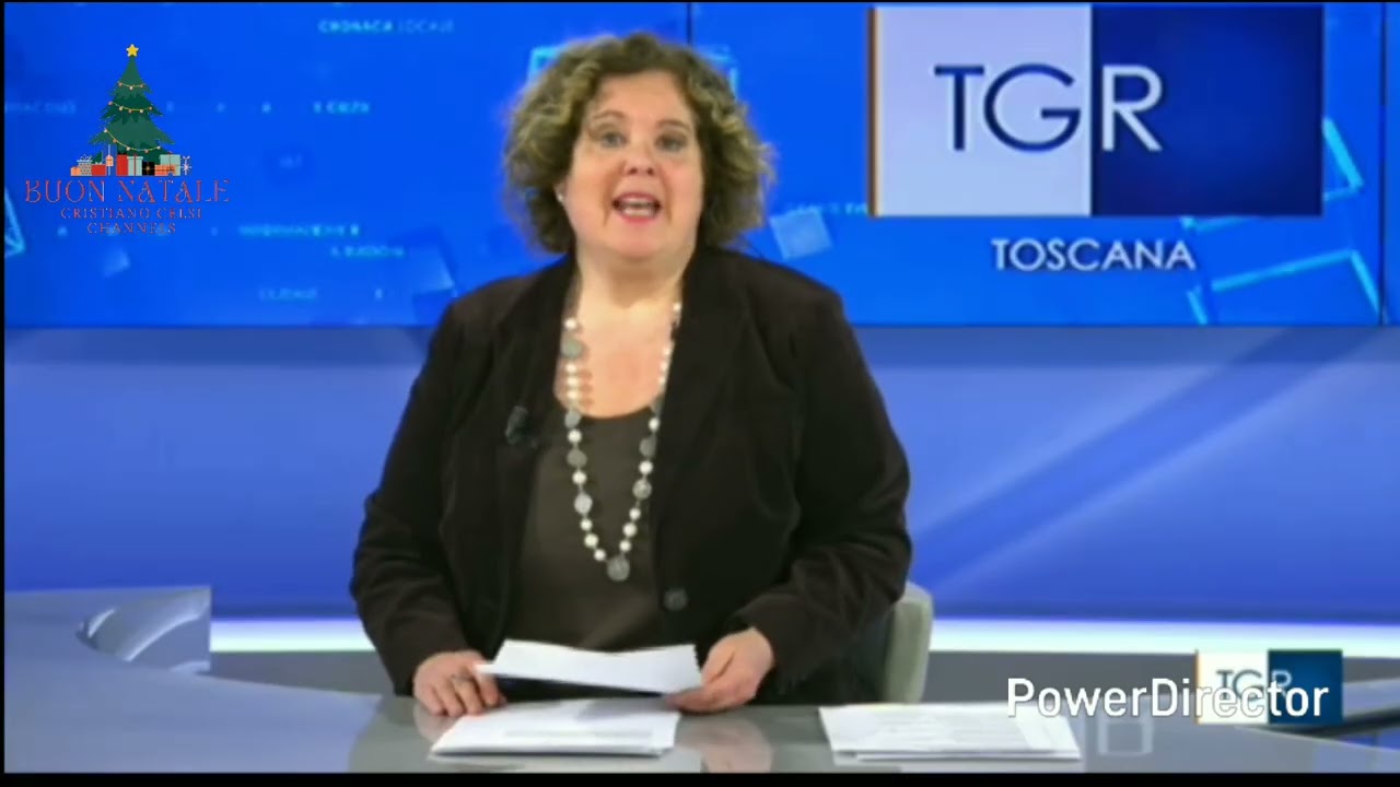 TGR Toscana del 05/01/26 con nuove grafiche e nuove scenografie in studio (edizione delle 19:30)