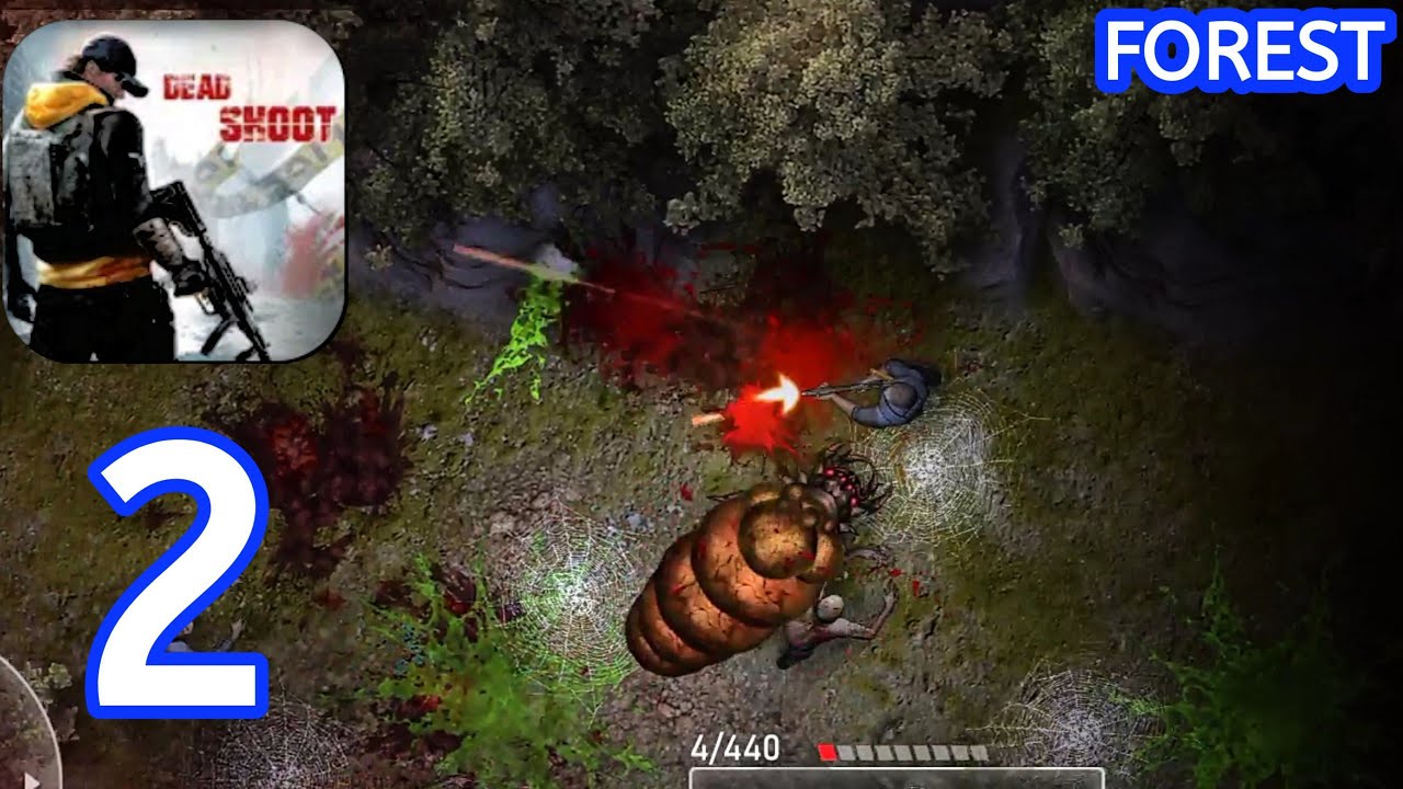 Zombie Shooter - Mission 02 FOREST - Walkthrough Gameplay