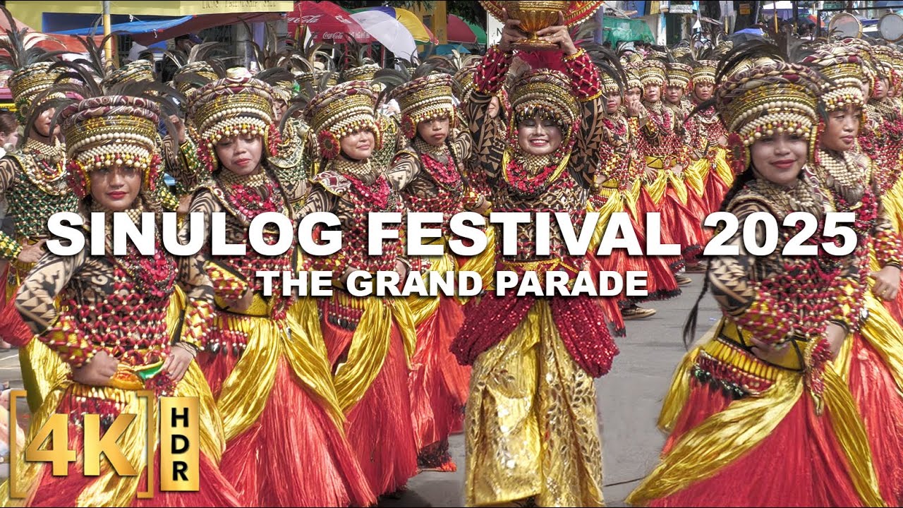 The SINULOG FESTIVAL is Now Back in its Original Location! 2025 GRAND PARADE Tour | Cebu Philippines