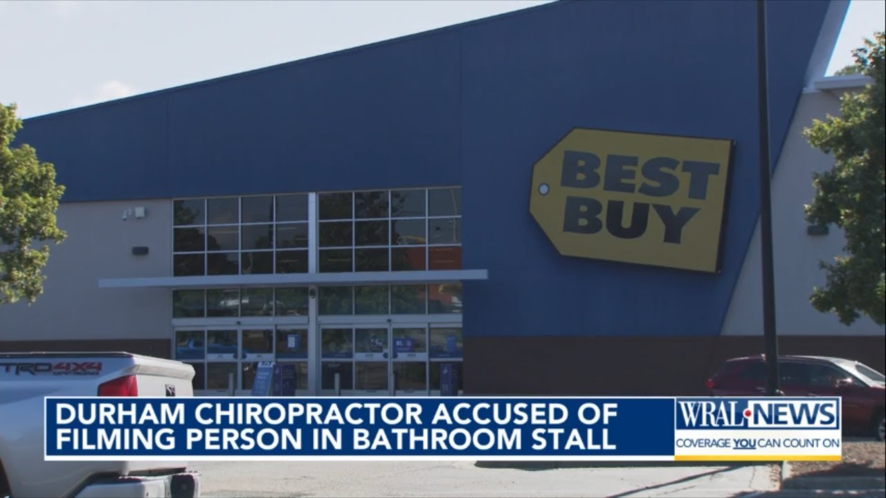 Durham chiropractor accused of taking peeping video at Raleigh Best Buy