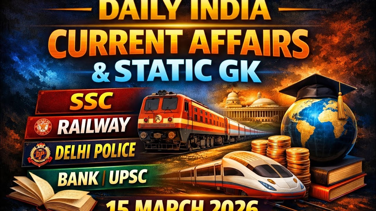 Daily india current affairs and static gk