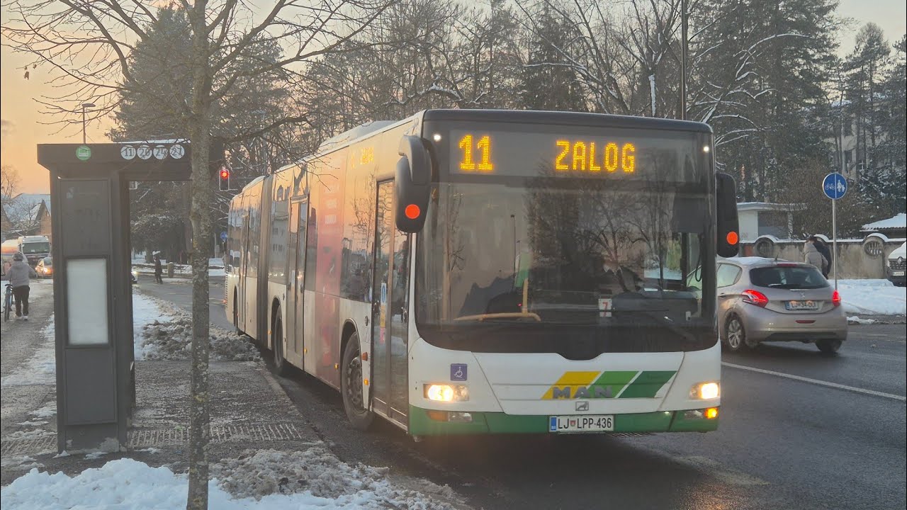 MAN NG313 Lion's City G Euro4 #LJ-LPP 436 LPP Ljubljana 
