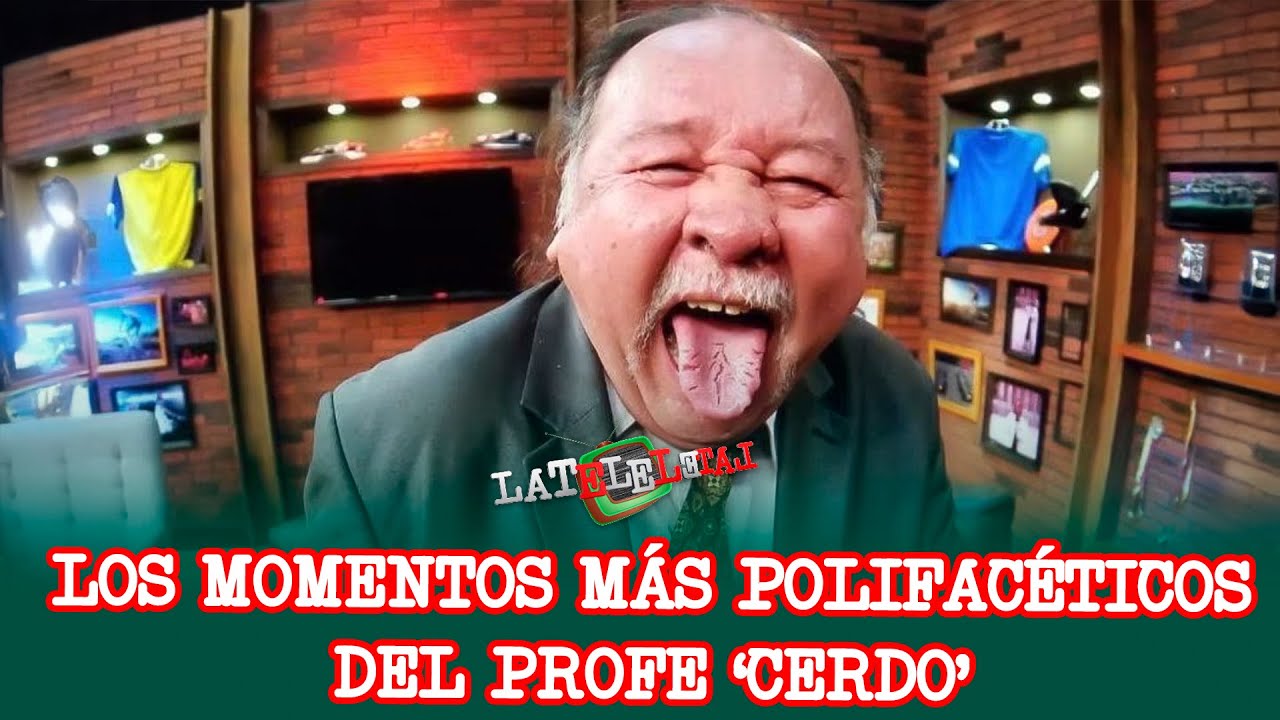 Un especial con le mejor personaje de La Tele Letal, 'el 'Profe Cerdo'