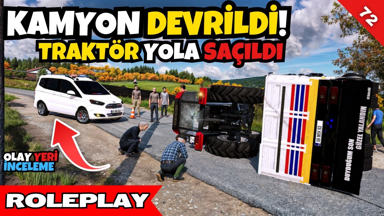 Yeni MAN Sahibine Kavuştu, Noterde Satış Verildi! Traktörlü Kaza 😱
