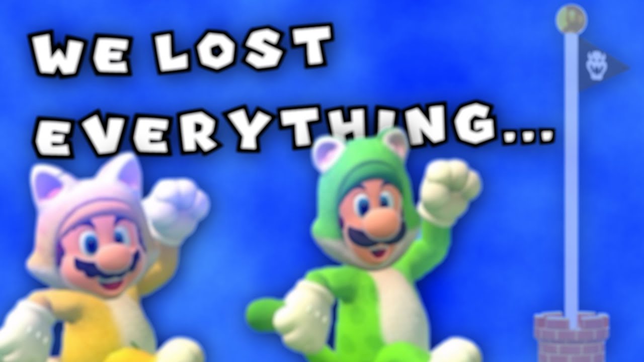We lost EVERYTHING in Mario 3D World..