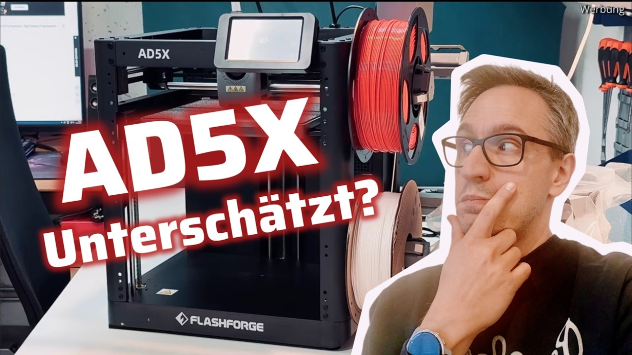 FlashForge AD5X – unterschätzt? (ehrliche Review)