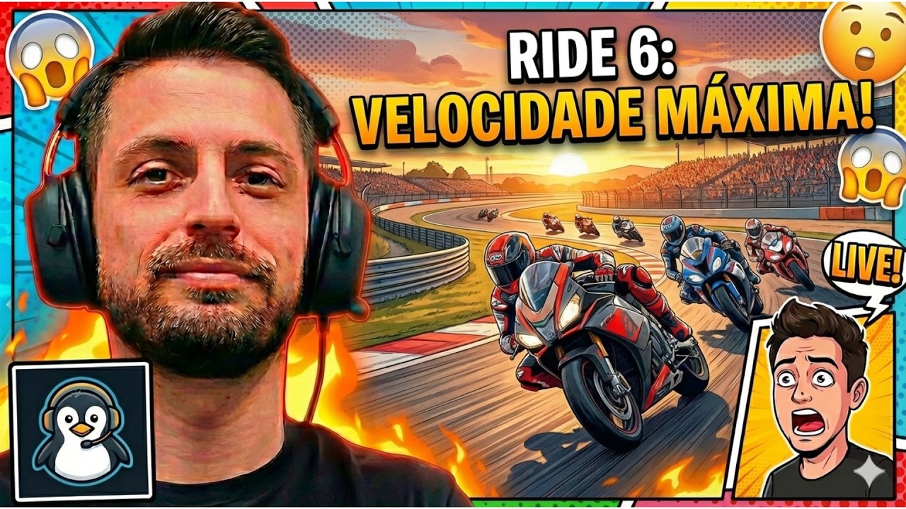 Ride 6 - melhor jogo de moto.