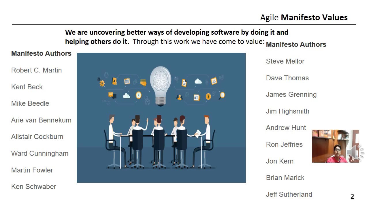 Agile Manifesto - Values