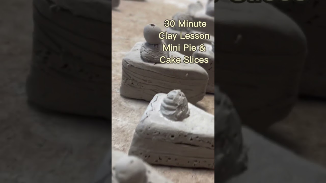 One day clay lesson- 4th grade #shorts #clay #artclass