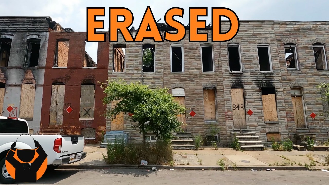 Baltimore's Disappearing Neighborhoods