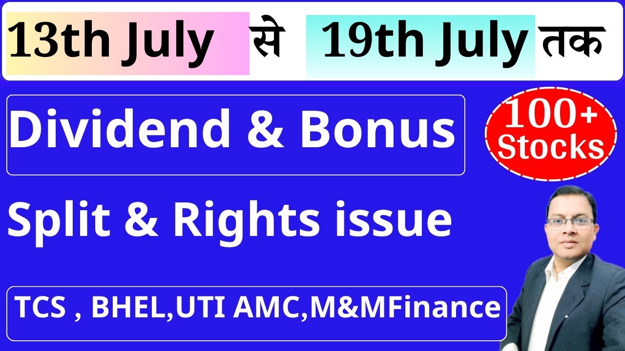 Top 100 Dividend stocks ,Bonus & Split I Upcoming dividend I Upcoming Bonus 2026 I TCS I MOTHERSON