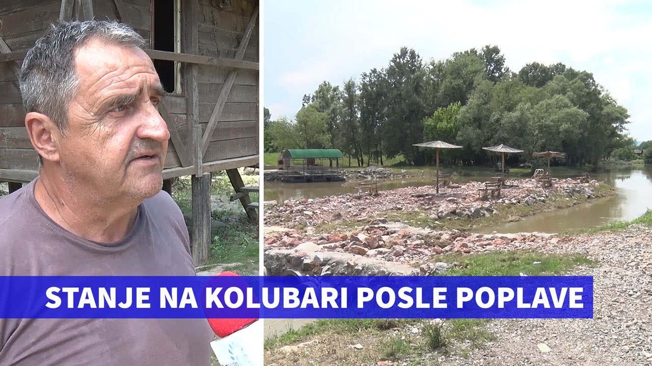 Reka Kolubara posle izlivanja