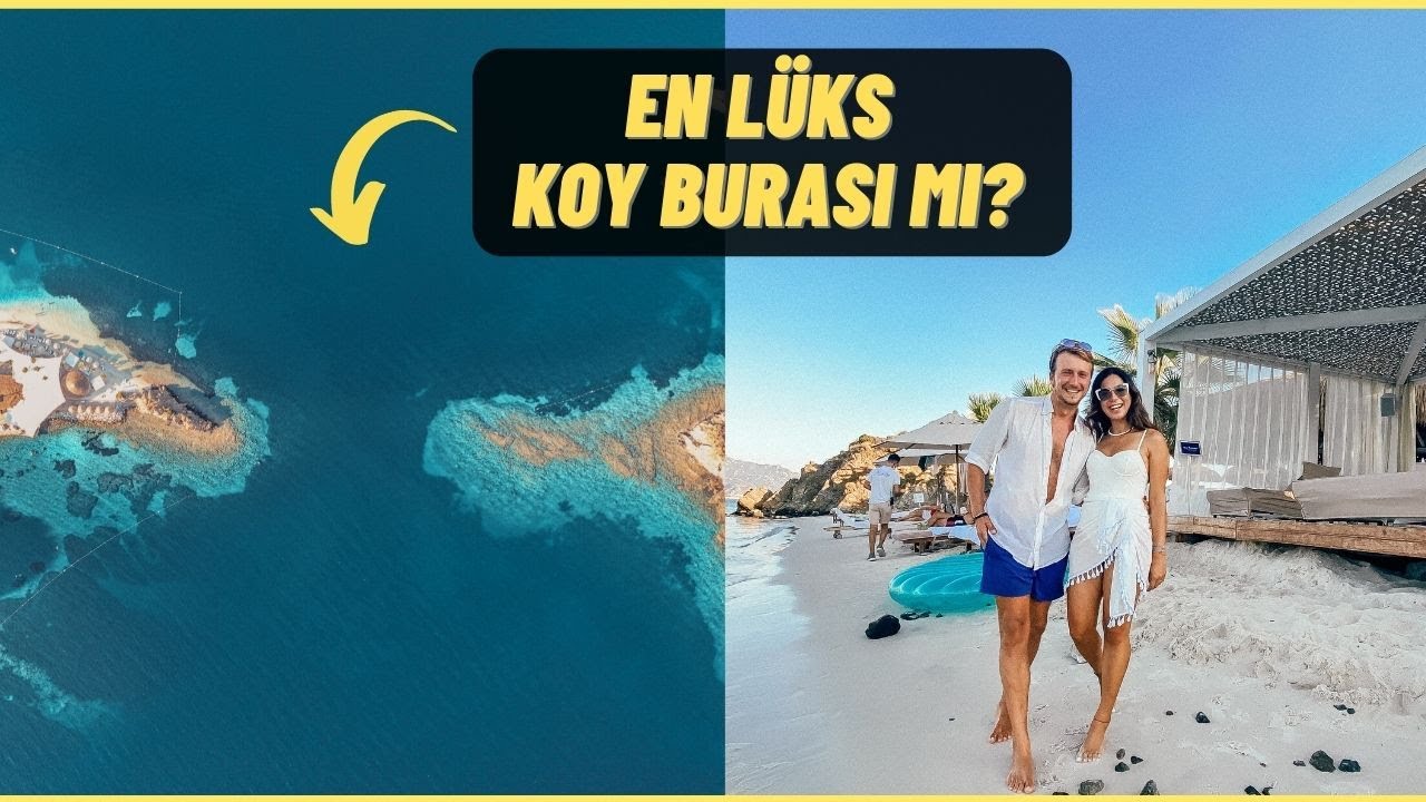 Türkiye'nin EN LÜKS KOYU - D Maris Bay'de 24 Saat (+Manos + La Guérite  vlog 🦀)