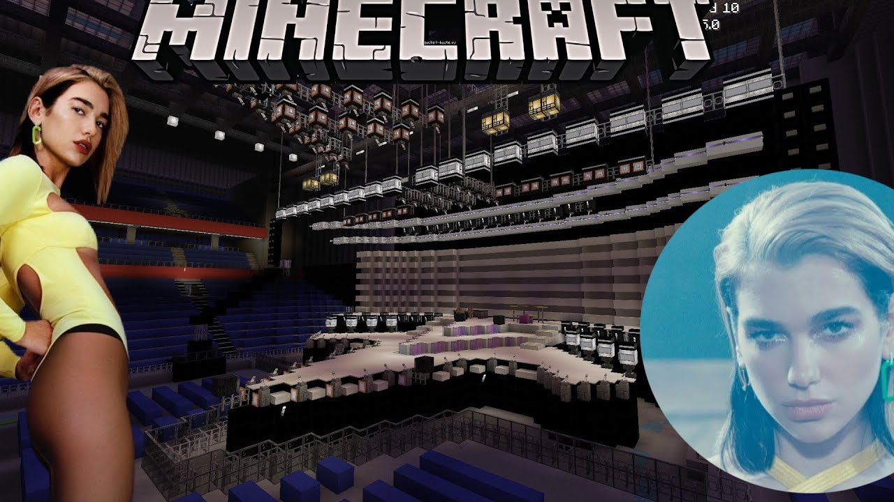 Future Nostalgia Tour (FanMade) -  DUA LIPA - Minecraft pe