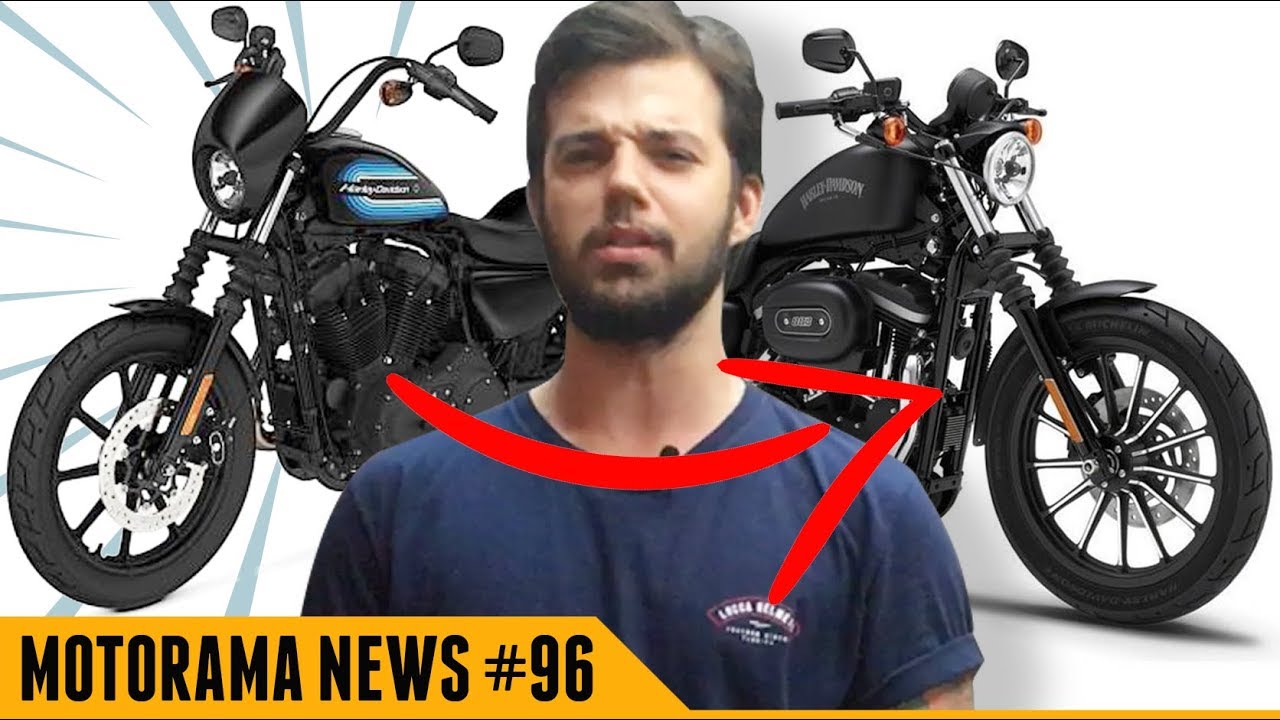 A NOVA HARLEY IRON 1200 IRÁ SUBSTITUIR A 883? E MAIS...
