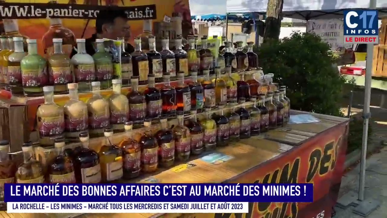 Le marché de LA ROCHELLE LES MINIMES