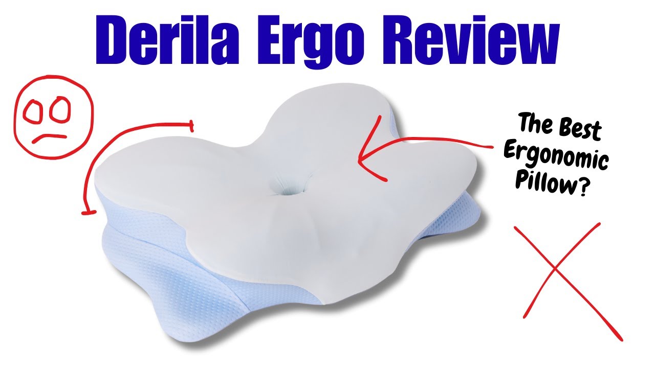 Derila Ergo Review - The Best Ergonomic Pillow? Is Derila Ergo Pillow Worth It?