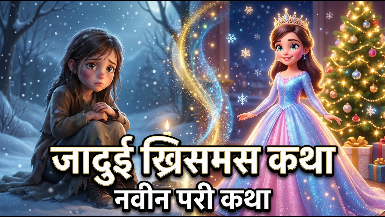 Christmas Carol | Cinderella | लहान मुलांसाठी नवीन कथा