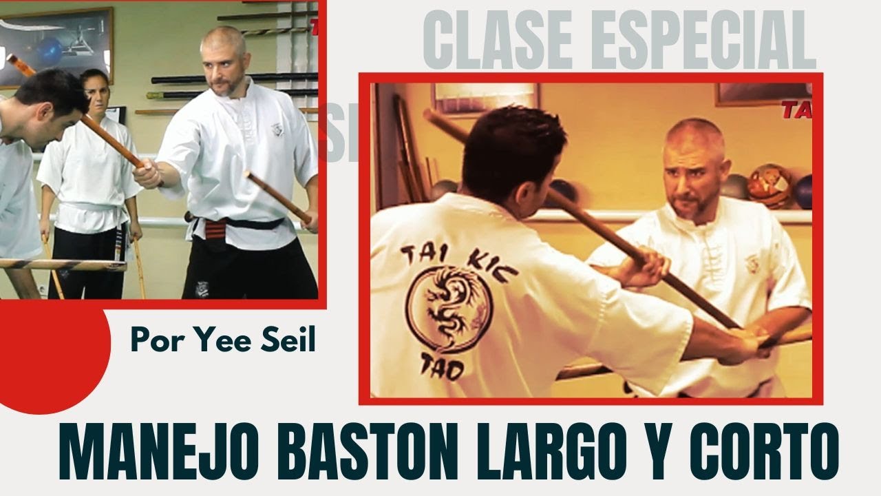 CLASE DE MANEJO DE BASTON LARGO Y CORTO por YEE SEIL