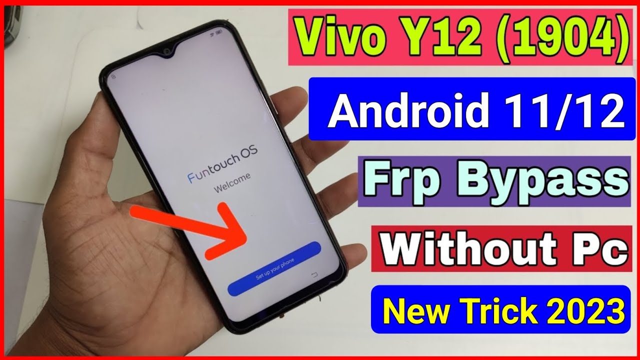 ViVO Y12 (1904) ANDROID 11 FRP UNLOCK 2021 |Fixed Google Play Services |Without PC