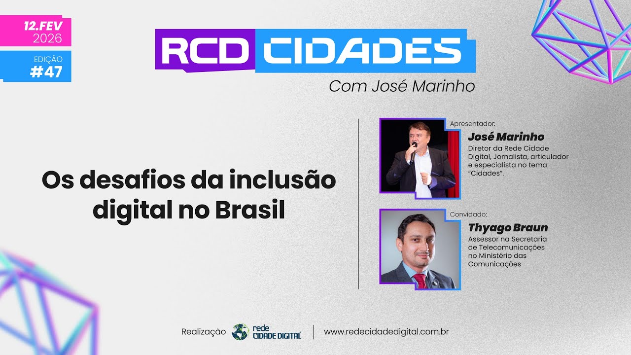 RCD Cidades - Os desafios da inclusão digital no Brasil