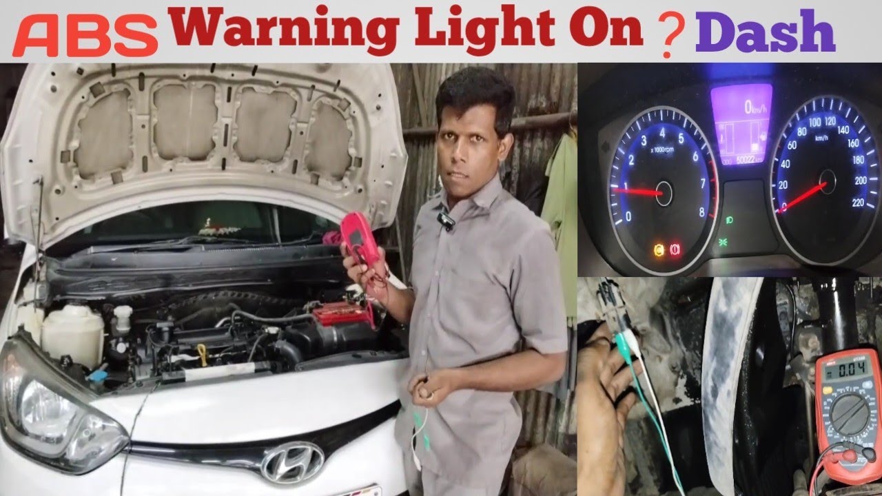 How To Fix ABS Warning Light On Dash Hyundai i20