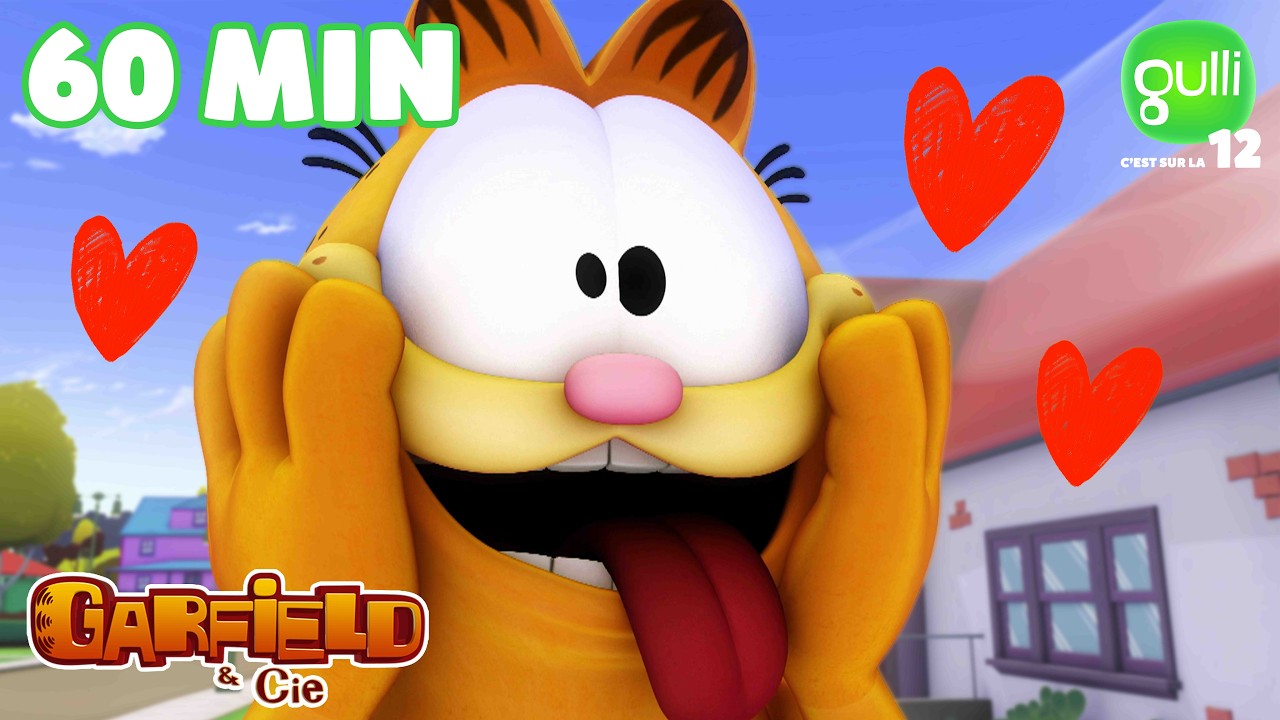 L'AMOUR rend GARFIELD complètement FOU !! 💕 M6+