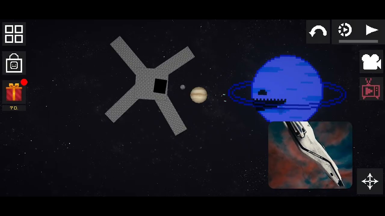 The moon woke up Episode Seven in melon sandbox